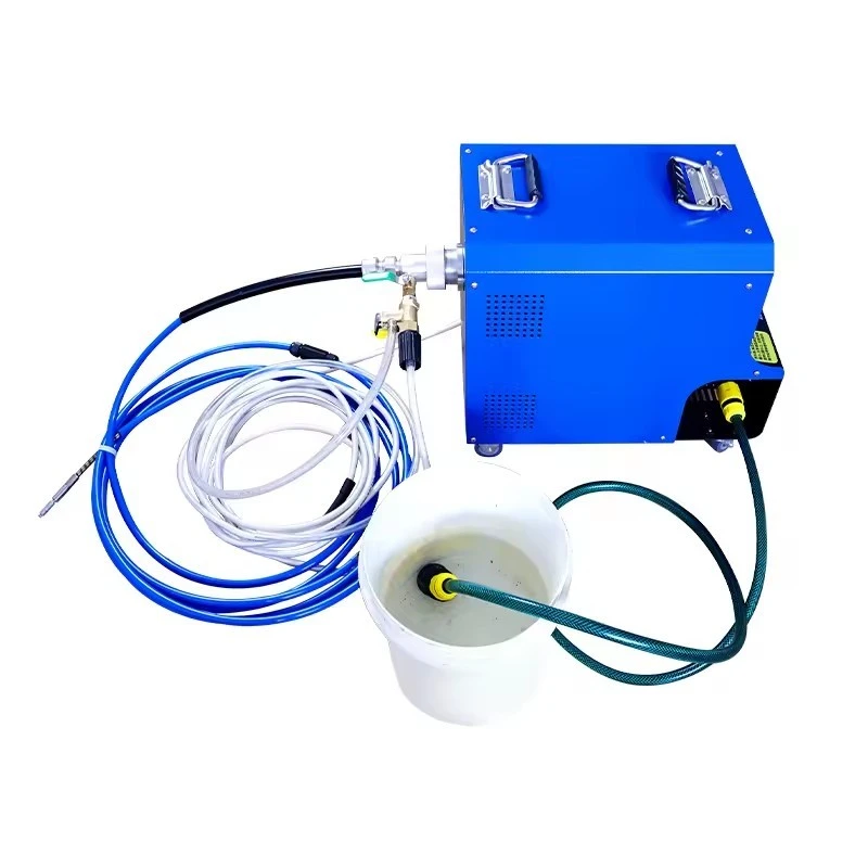 Portable Industrial Condenser Pipe Cleaning Tool High-Pressure Water Jet Capability
