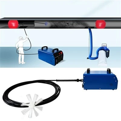 Portable Ventilation Cleaning Device For Residential Air Duct Maintenance